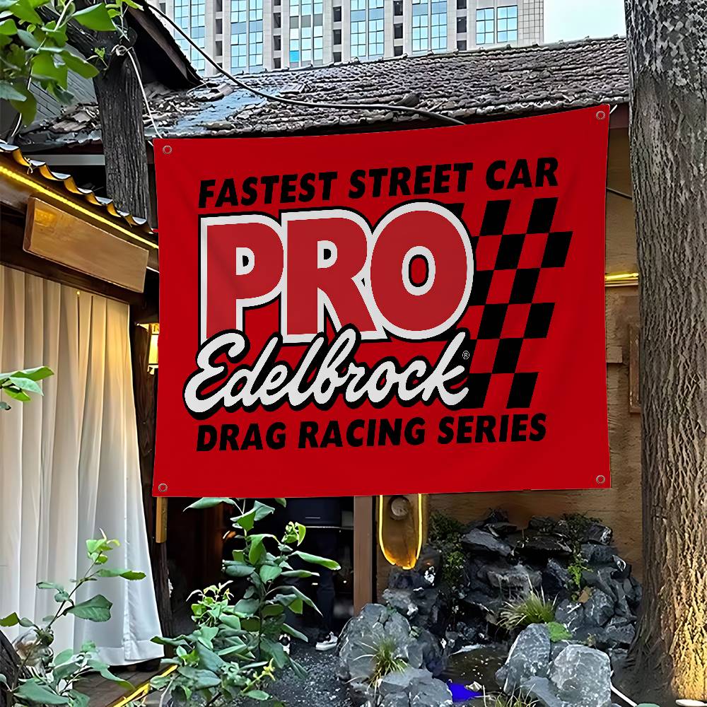 Commercial Printing Companies - Racing Car Edelbrocks Advanced Printing Commercial