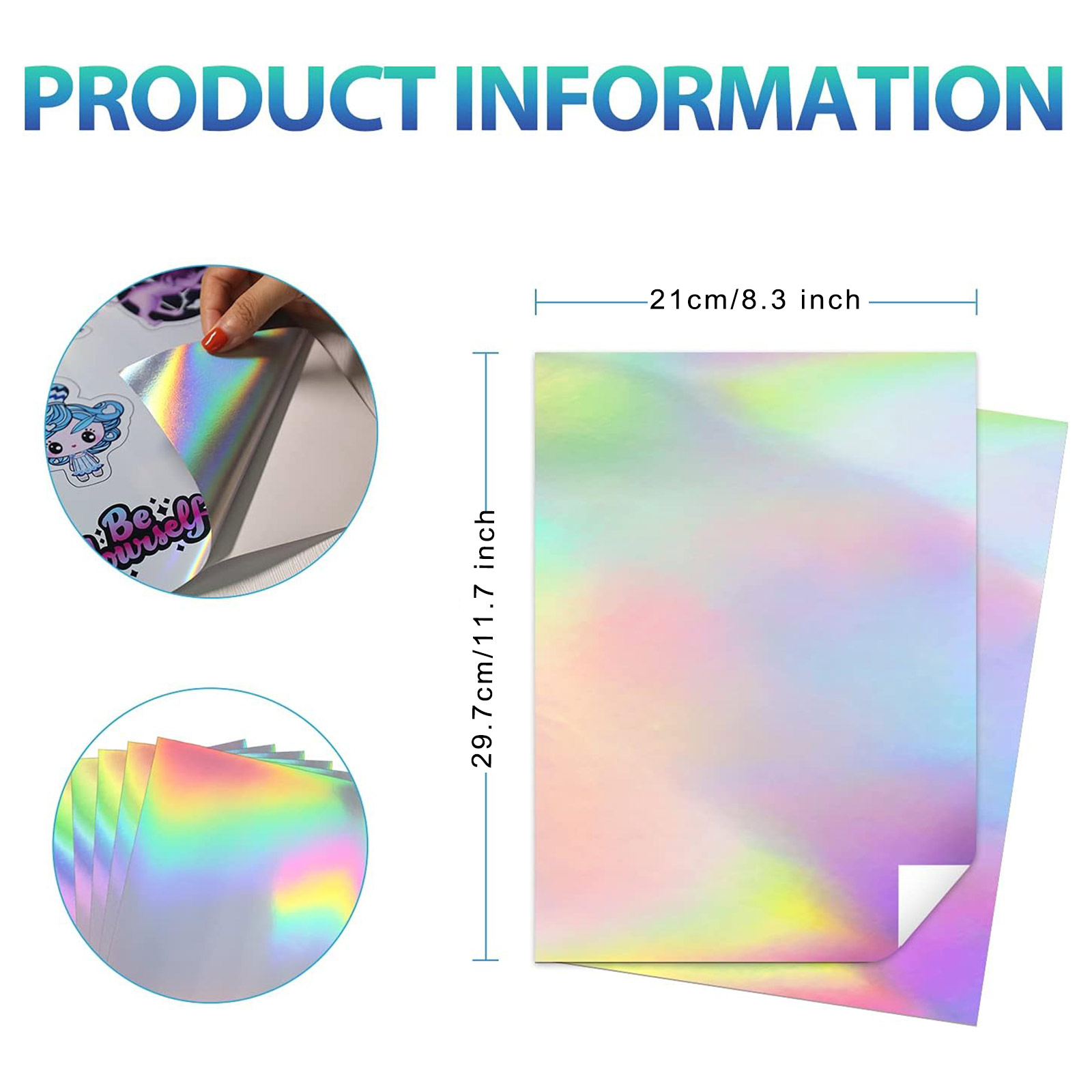 10sheets A4 Holographic Printa - Commercial Vinyl Printing avis et prix