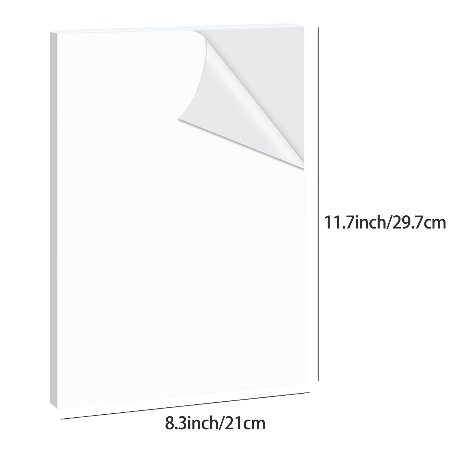 20 Sheets A4 Glossy Vinyl Stic - Commercial Vinyl Printing avis et prix