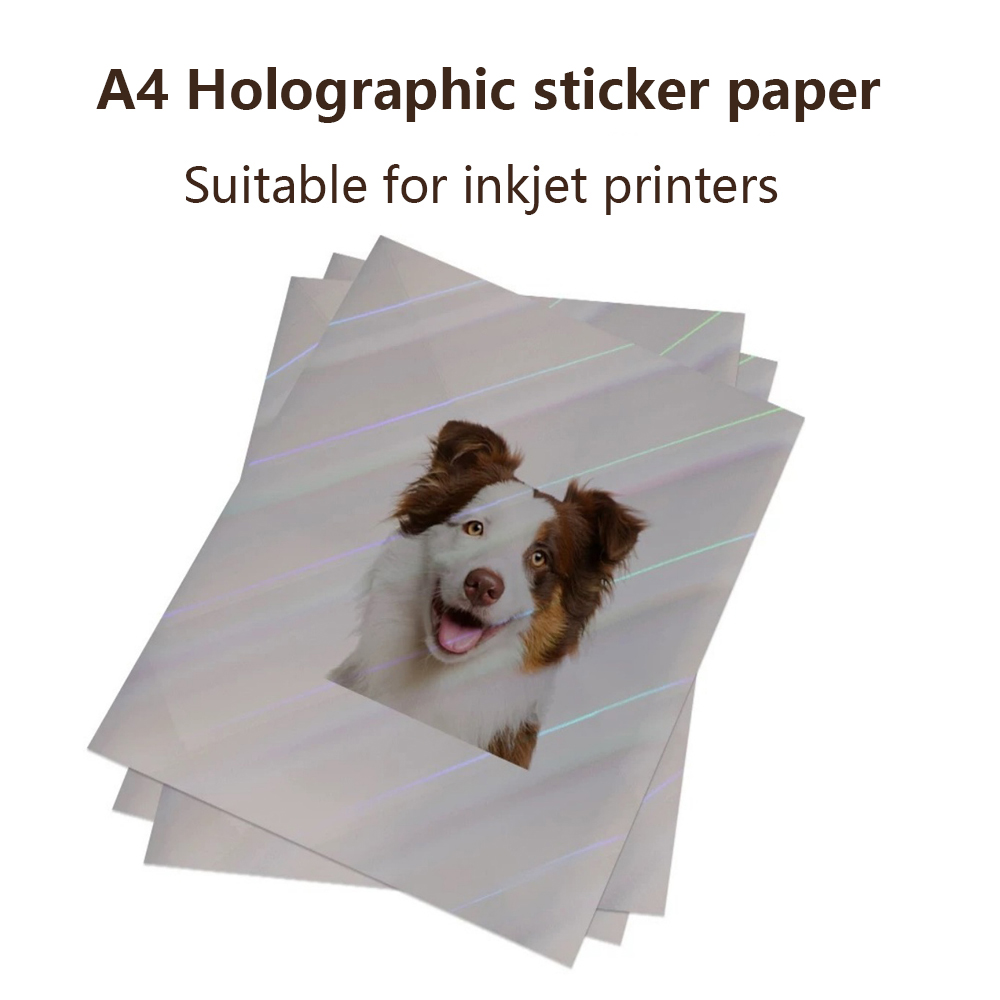 10 sheets Holographic sticker  - Commercial Vinyl Printing avis et prix