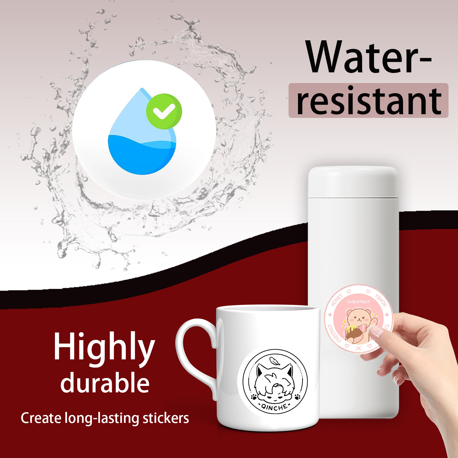 Glossy White Printable Vinyl S - Commercial Vinyl Printing avis et prix
