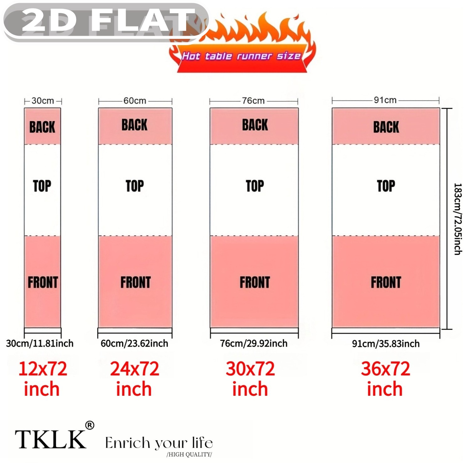 1pc Customizable Polyester Tab - Commercial Printing Logo avis et prix