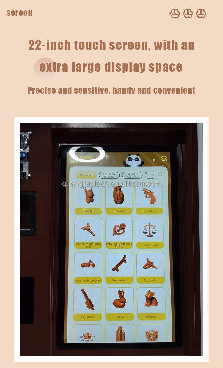 Automatic 3d Chocolate Making  - Commercial Digital Printing Machine avis et prix
