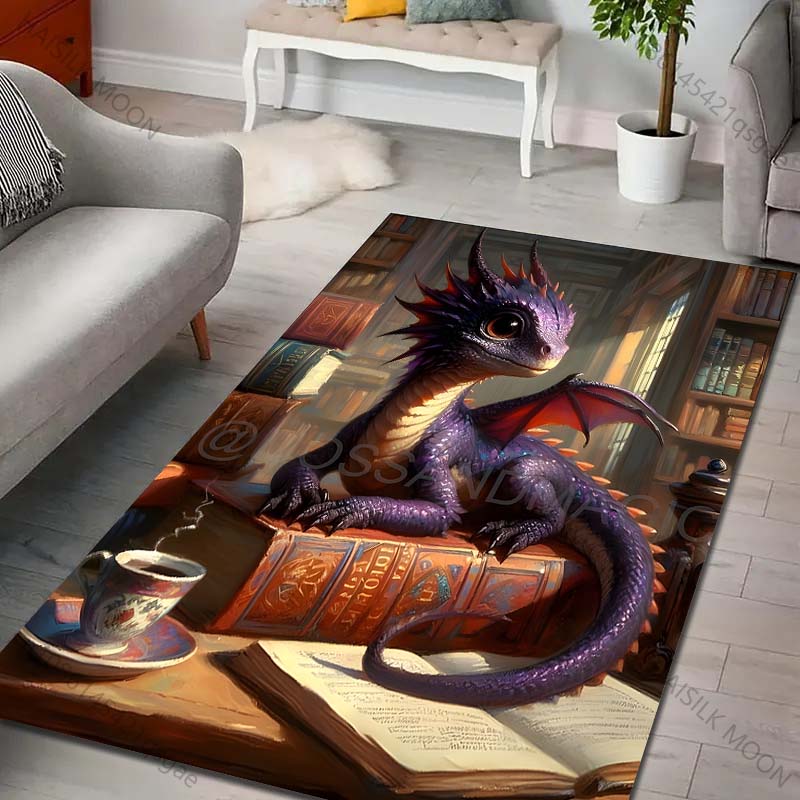 Magic Book Dragon Print Carpet - Commercial Book Printing Machines avis et prix