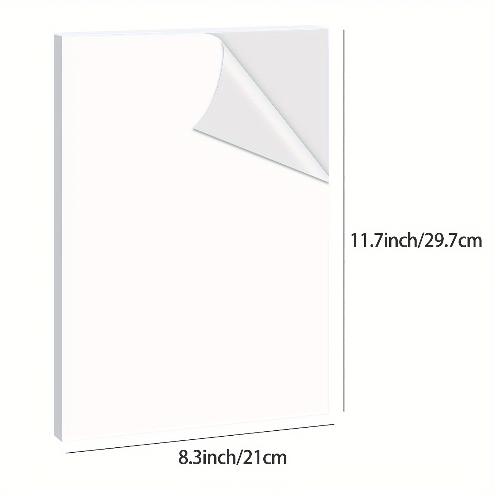 A4 10 Sheets Glossy White Prin - Commercial Vinyl Printing avis et prix