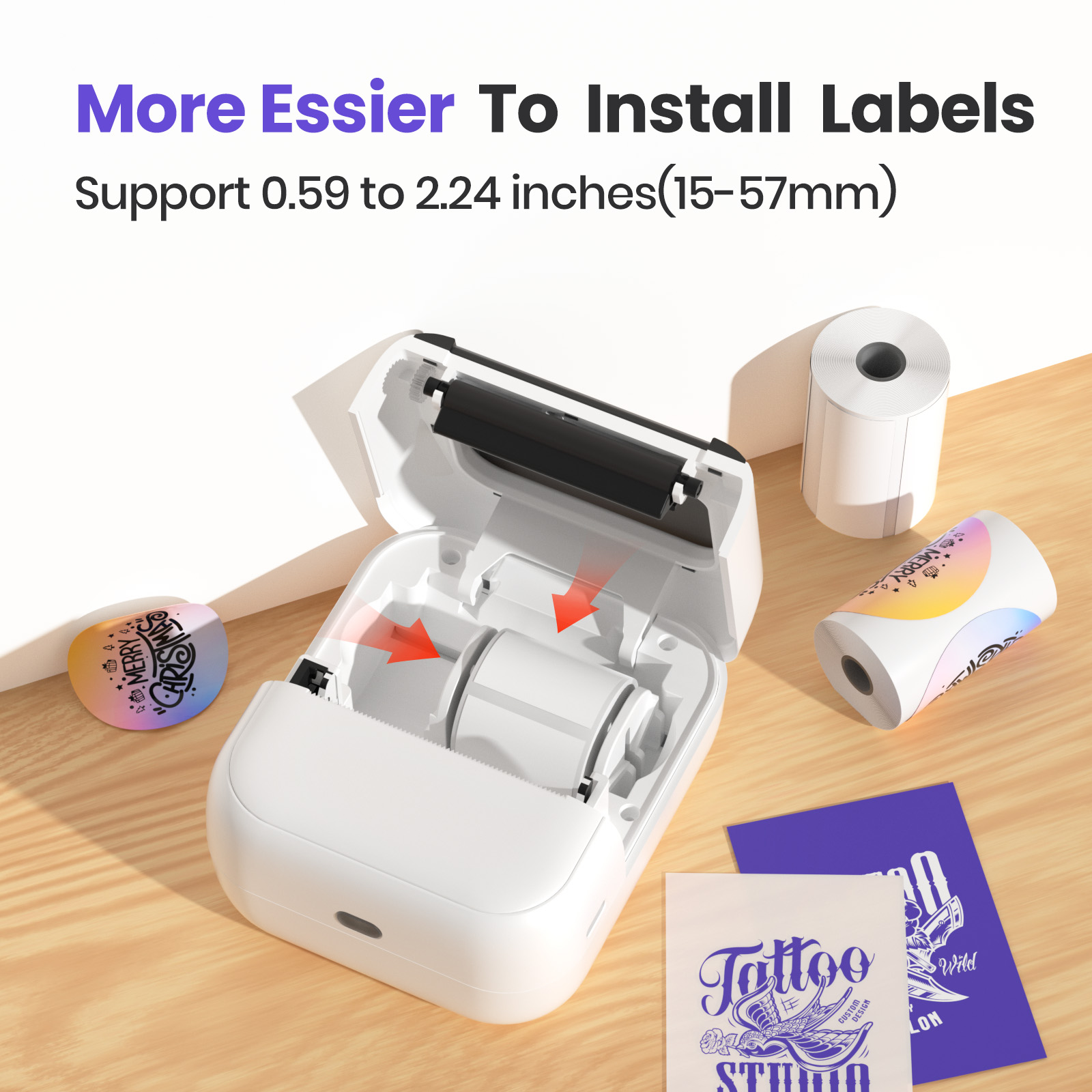 C50 Mini Wireless Tattoo Print - Commercial Book Printing Machines avis et prix