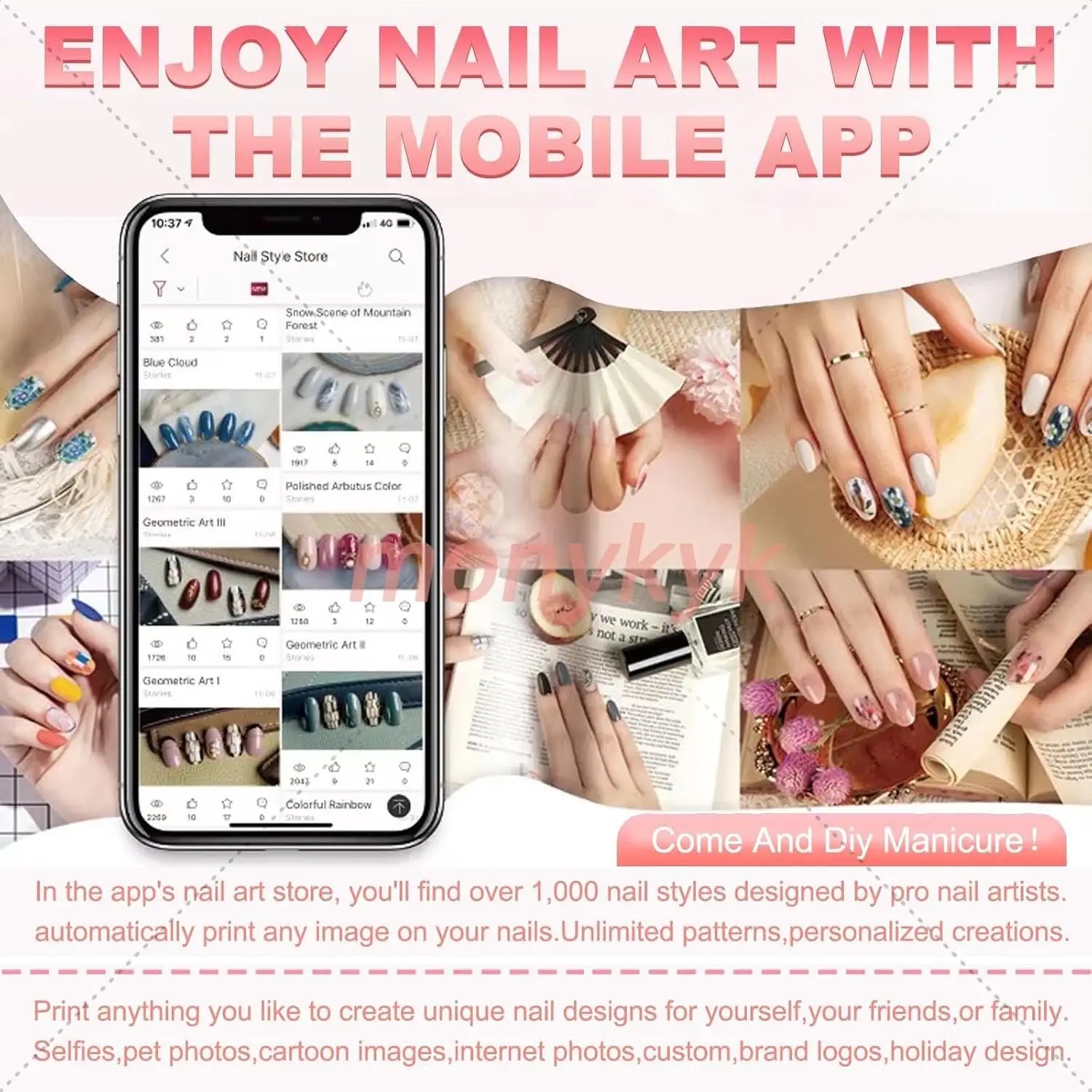 O2nails Nail Printer Machine K - Commercial Digital Printing Machine avis et prix