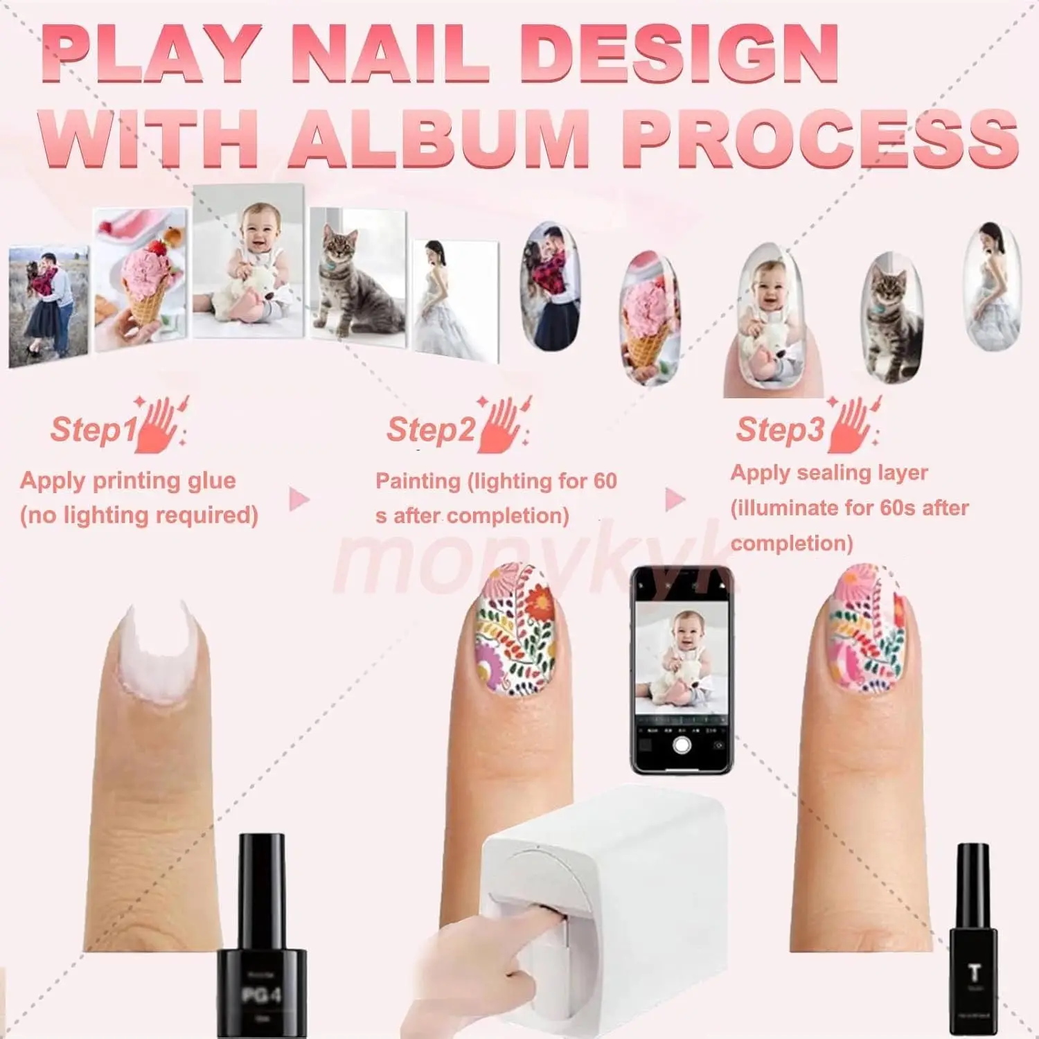 O2nails Nail Printer Machine K - Commercial Digital Printing Machine avis et prix