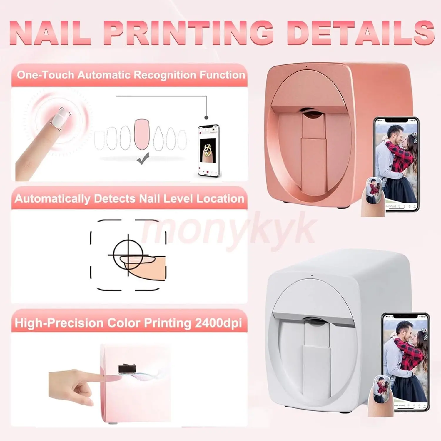 O2nails Nail Printer Machine K - Commercial Digital Printing Machine avis et prix