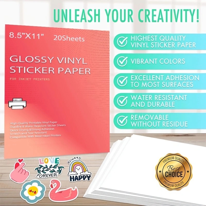Printable Vinyl Sticker Paper  - Commercial Vinyl Printing avis et prix
