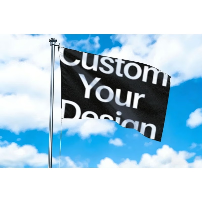 Any Size Custom Banner Flag Lo - Commercial Printing Logo avis et prix