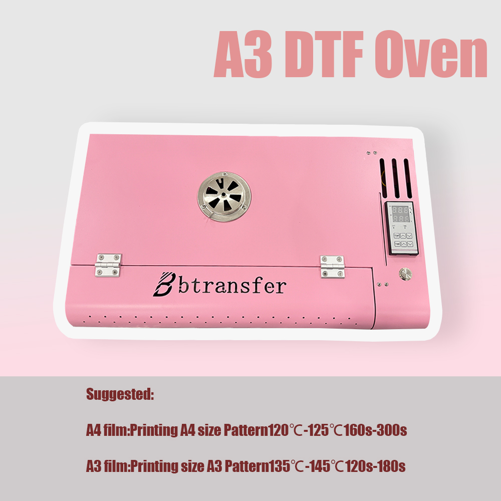 Pink Bright Color DTF Oven Mac - Commercial Book Printing Machines avis et prix