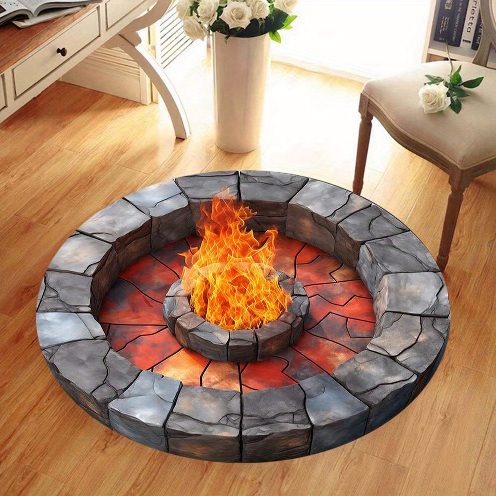 Cozy Digital Printed Fire Mat  - Commercial Digital Printing Machine avis et prix
