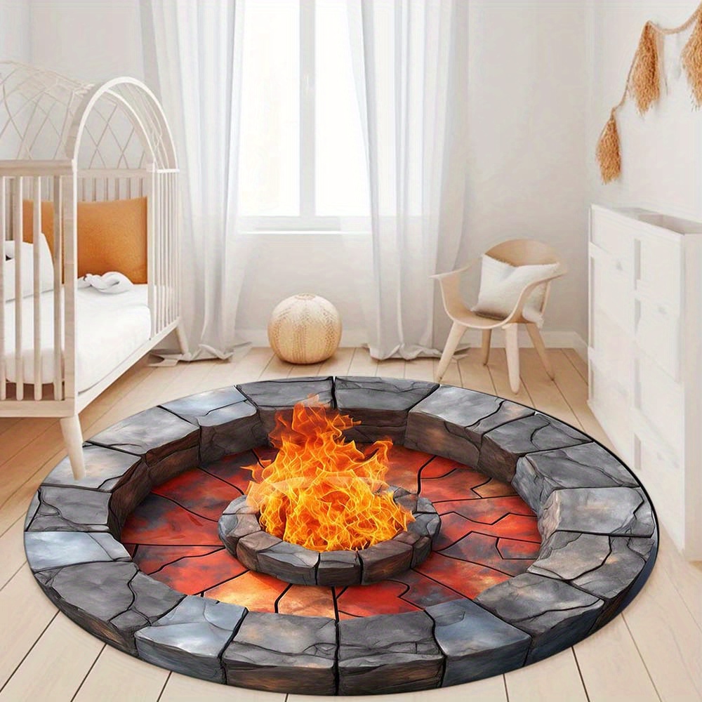 Cozy Digital Printed Fire Mat  - Commercial Digital Printing Machine avis et prix