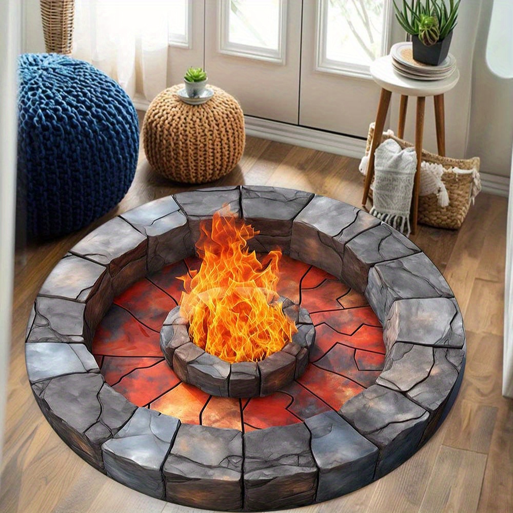 Cozy Digital Printed Fire Mat  - Commercial Digital Printing Machine avis et prix