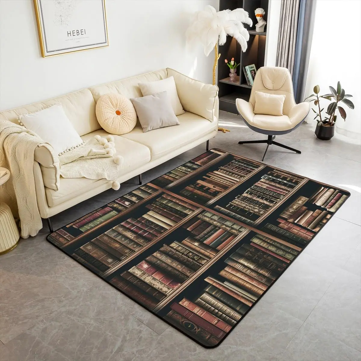 Bookshelf Area Rug for Teen St - Commercial Book Printing Machines avis et prix