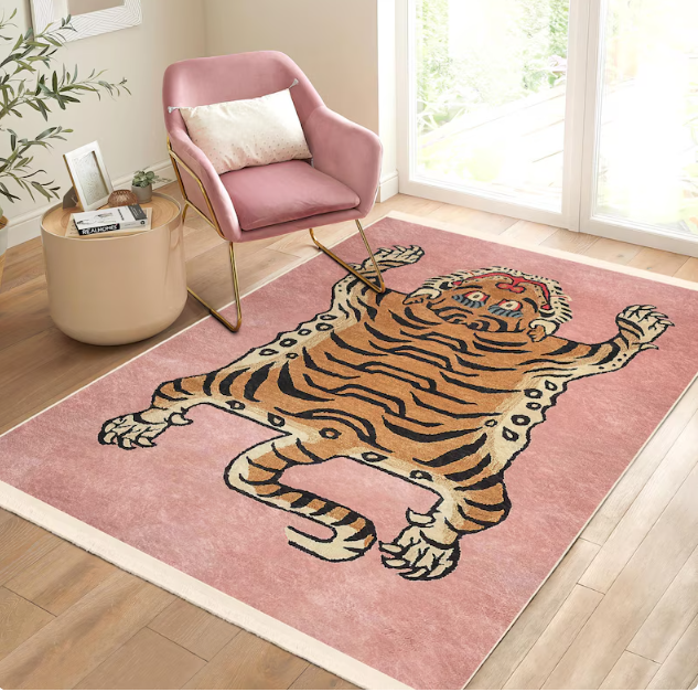 Tiger Area Rug Japanese Art Li - Commercial Digital Printing Machine avis et prix