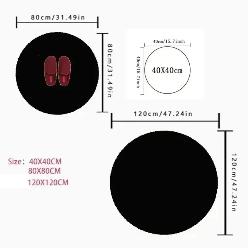 Elegant Circular Floor Mat wit - Commercial Vinyl Printing avis et prix