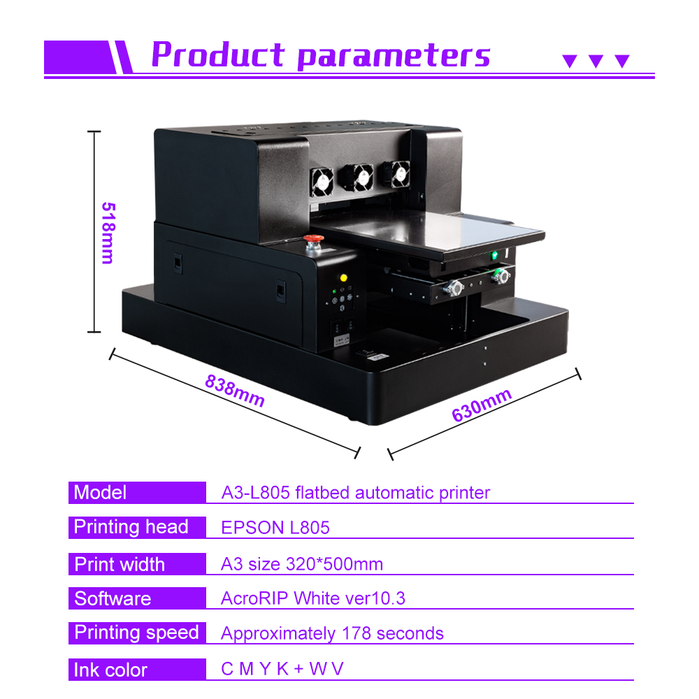 New Colorsun UV Printer Inkjet - Commercial Digital Printing Machine avis et prix